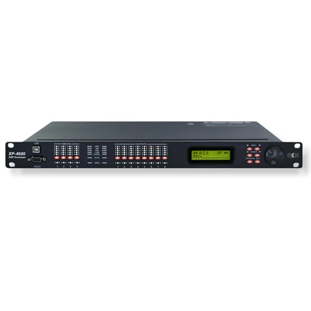 Processeur de diffusion numérique 96kHz USB/Ethernet 4IN/8OUT XP4080