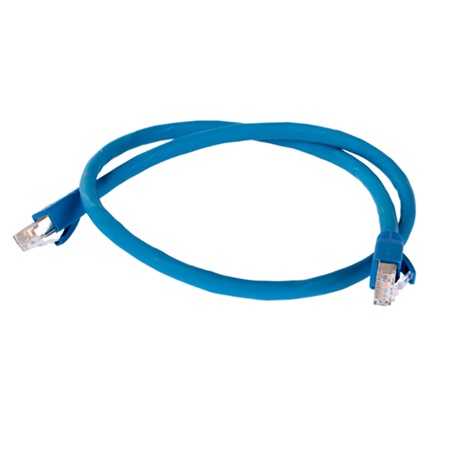 Cordon Ethernet RJ45 Cat. 6a U/FTP pour extension vidéo HDBaseT - 60cm