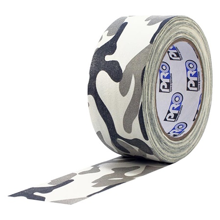 Gaffer US GAF PRO TAPES Pro Gaff® - 48mm x 18,29m Camouflage Blanc