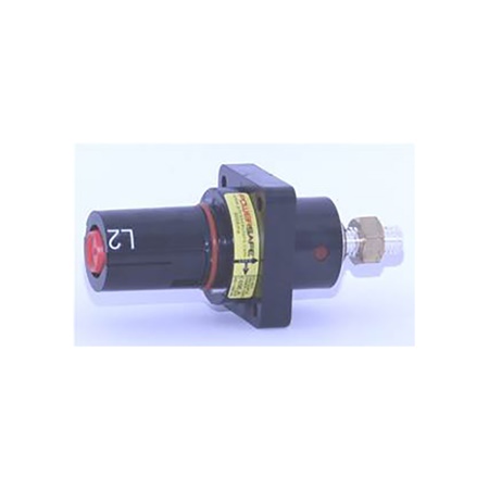 Embase PowerLock® drain mâle 750A noire