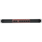 Splitter booster DMX/RDM Swisson 1:5+1 Dmx 5pts rackable 1U