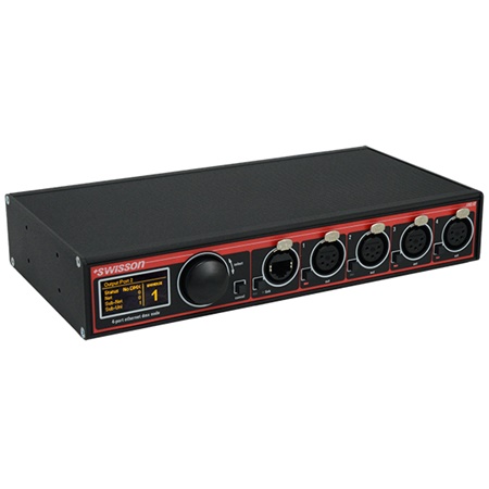 Node Ethernet/DMX 4 ports XLR 5 pts Swisson