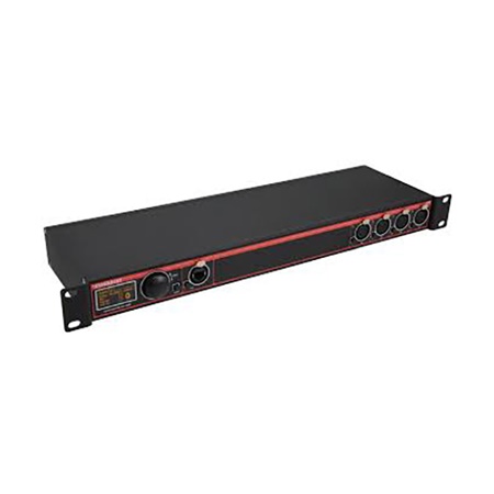 Node Ethernet/DMX 4 ports XLR 5 pts rackable 1 U Swisson