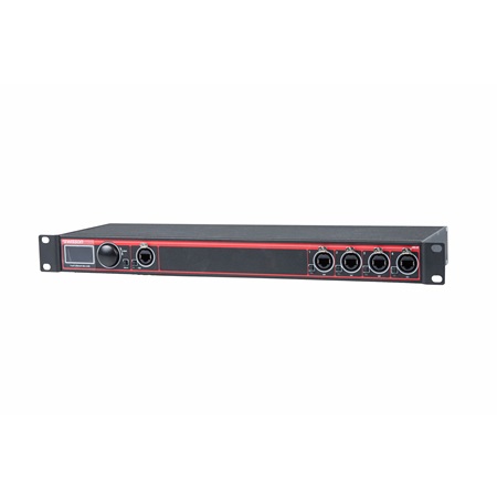 Node Ethernet/DMX 4 ports RJ45 Ethercon rackable 1U Swisson