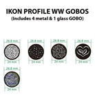 Mini projecteur de découpe Led 32W blanc chaud 3200K ADJ Ikon Profile