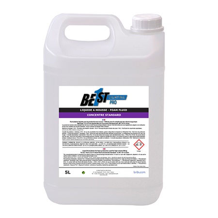 Bidon de 5L de liquide à mousse concentré Befirst Lighting Pro