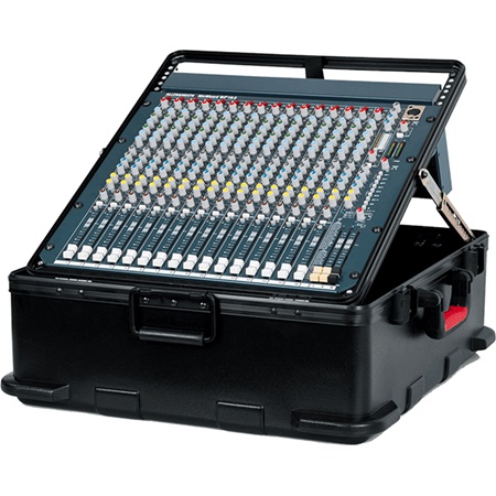 Valise-Rack polyéthylène GATOR MIX12PU pour console de mixage 19 12U