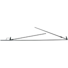 CADRE-60X90 - Armature pliante WESTCOTT 1955 pour drapeau 60 x 90cm