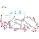 Mini régie 19'' SHOWGEAR Combi case 6U (vert.) x 10U (horiz.)