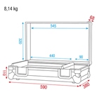 Flight-case/Valise SHOWGEAR Cnical Adapter Case III