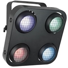 Blinder SHOWTEC Stage Blinder 4 Blaze 4 x Led Dual White COB 100W RGB