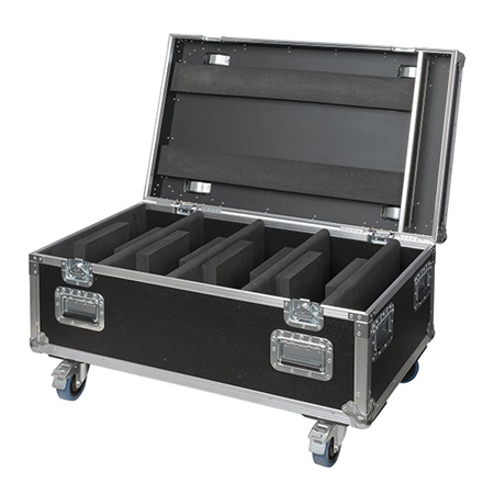 Flight-case SHOWTEC pour 4 projecteurs Helix 4000 Q4 ou S5000 Q4