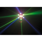 Projecteur d'effets stroboscopique laser, 6 têtes RGBW SHOWTEC Airwolf