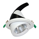 Lèche-mur LED circulaire TATIO - 5000K - 2100lm - 24W - 36° - Kosnic