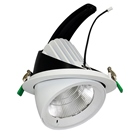 Lèche-mur LED circulaire TATIO - 5000K - 2900lm - 34W - 40° - Kosnic