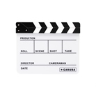 Clap de cinéma économique de type ''Velleda'' - Partie sup. Noir/Blanc