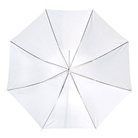 Parapluie Diffuseur Blanc Translucide CARUBA - Diamètre : 109cm