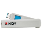Clé pour verrous de ports USB type C ou Thunderbolt 3 LINDY - Bleu