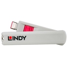 Clé pour verrous de ports USB type C ou Thunderbolt 3 LINDY - Rouge
