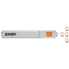 Clé pour verrous de ports USB type C ou Thunderbolt 3 LINDY - Orange