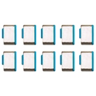 Lot de 10 verrous ou bloqueurs de port USB type C LINDY bleu