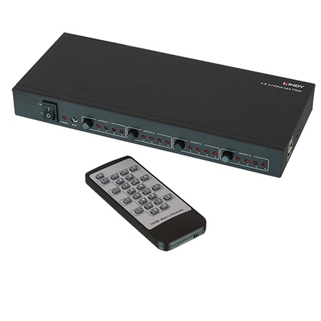 Matrice HDMI 1.4 4x4 LINDY 4 entrées HDMI 4 sorties HDMI 1080p 4K