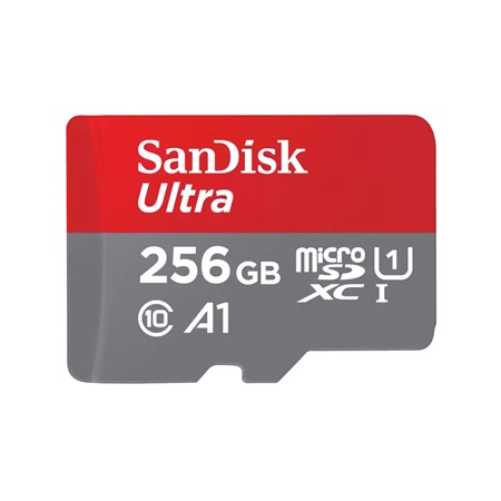 Carte mémoire Micro Secure Digital SD XC Ultra SANDISK - 256Go
