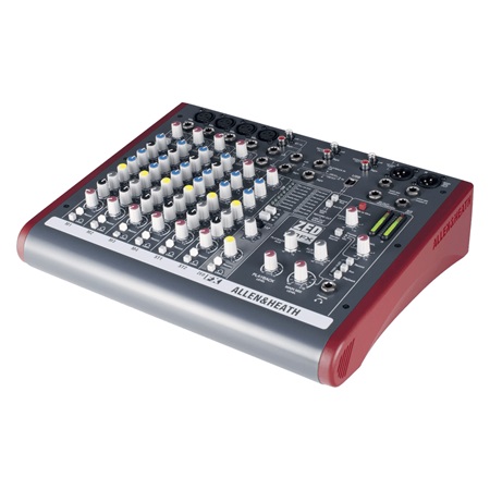 Console de mix 4 in mono 2 in st 2 aux + effets ZED 10FX Allen & Heath