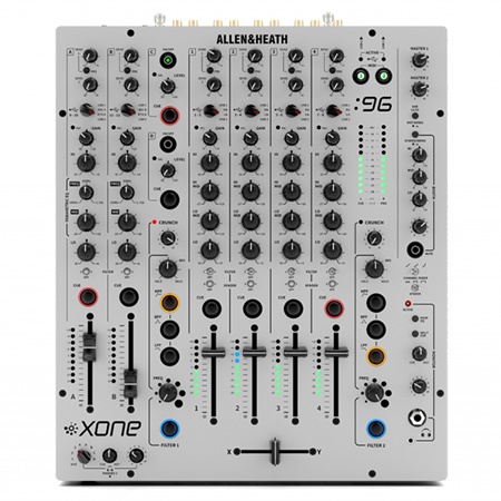 Table de mixage DJ 6+2 voies, double carte son XONE-96 Allen a Heath