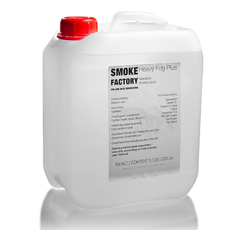 Fluide à fumée HEAVY PLUS Smoke Factory Dispersion très lente (5L)