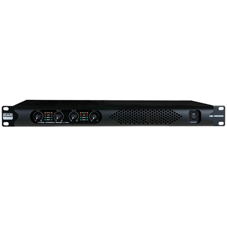 Amplificateur compact 1U 4 x 600W sous 4Ohm QI-4600 DAP AUDIO