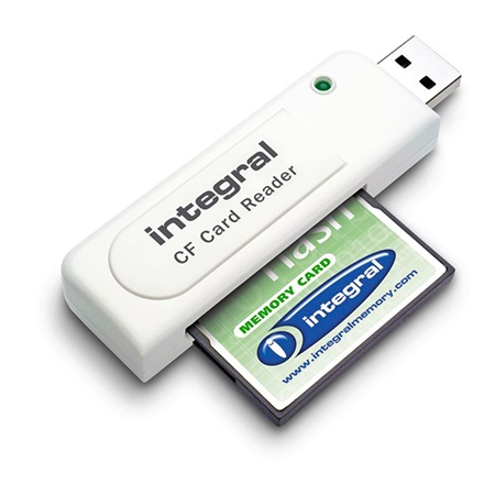 Lecteur de carte mémoire INTEGRAL pour CF - USB 2.0