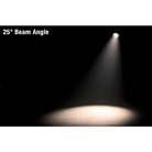 Projecteur PAR 64 Led 1 x 100W COB 3000K ADJ PAR Z100 3K - Noir