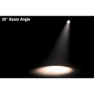 Projecteur PAR 64 Led 1 x 100W COB 3000K ADJ PAR Z100 3K - Noir