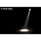 Projecteur PAR 64 Led 1 x 100W COB 3000K ADJ PAR Z100 3K - Noir
