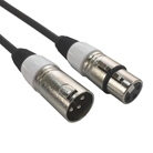 Cordon XLR 3 femelle - XLR 3 mâle économique ADJ - longueur 3 mètre