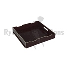 BAC6X6-100 - Tiroir amovible pour Rack à bac 600 x 600mm - Haut.: 100mm 1 module