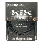 Cordon instrument ultra flexible KLOTZ KIK Jack mono 6,35 - Long.: 3m