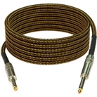 Cordon de guitare très flexible KLOTZ Vintage Jack mono 6.35 - 3m