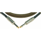 Cordon de guitare très flexible KLOTZ Vintage Jack mono 6.35 - 3m