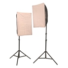 Kit de 2 boites à lumières soft box 50 x 70cm Led Daylight CARUBA