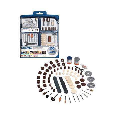 Kit complet et polyvalent de 150 accessoires pour outils DREMEL