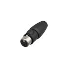 Fiche femelle XLR 5 points droite NEUTRIK TOP NC5FX1-TOP - IP65 