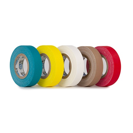 Lot de 5 gaffers US GAF PRO TAPES Pro Gaff - 12mm x 5,4m Bright Pack