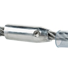 Elingue câble acier 6x36 PREMIUM 10mm - 1T - 1,6m - manchon cônique