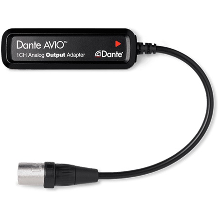 Adaptateur AVIO DANTE vers 1 sortie analogique XLR