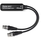 Adaptateur AVIO 2 entrées analogiques XLR vers DANTE