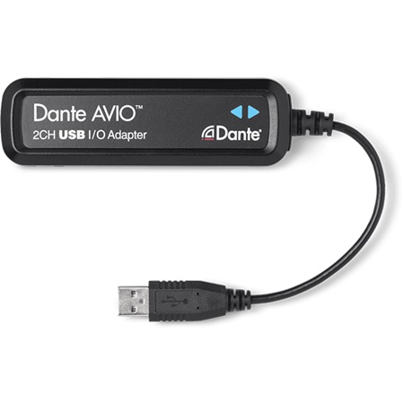 Adaptateur AVIO USB DANTE 2 entrées 2 sorties 