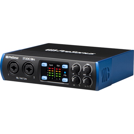 Interface audio USB-C 2X6 STUDIO 26C Presonus