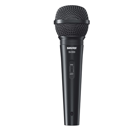 Micro dynamique cardioïde + câble XLR SV200a Shure